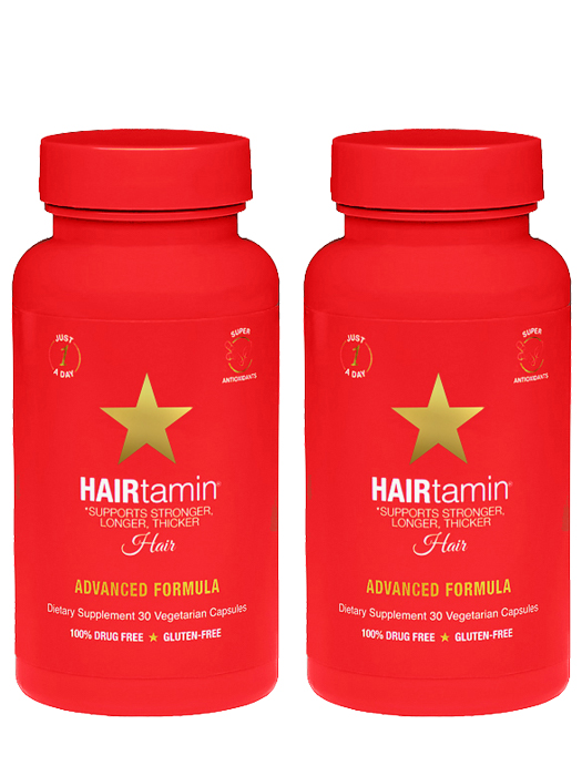 HAIRtamin Hair Growth Vitamins | 2 Mth Supply - Hair Loss Treatment ...